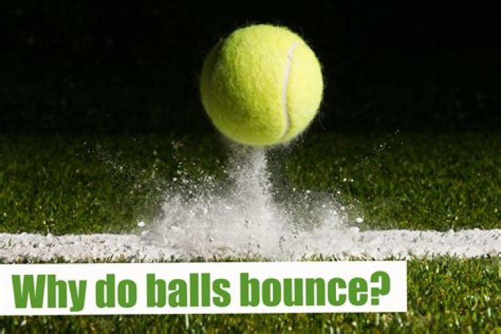 Why do balls not bounce on grass?