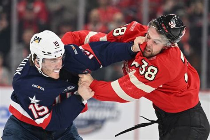 Why do hockey players grow out their hair?