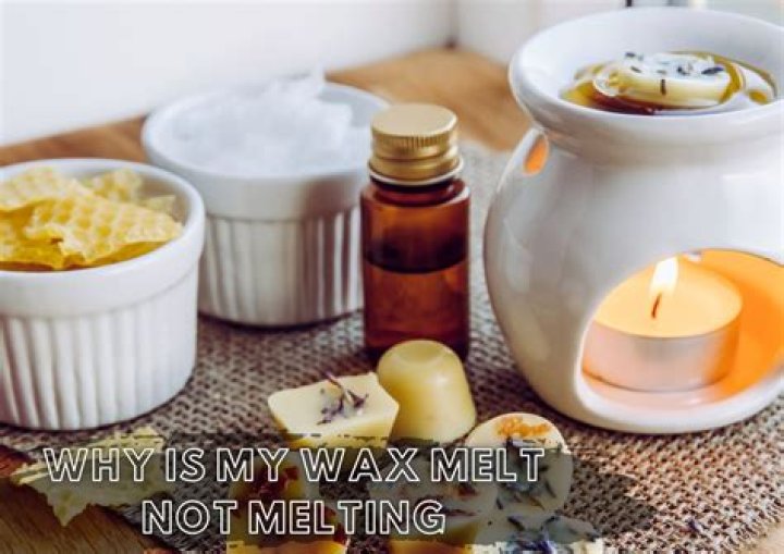Why does heat melt wax?