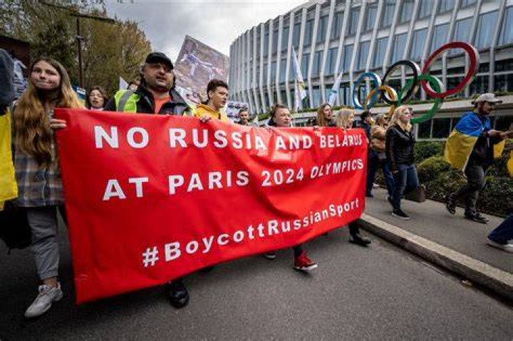 Why has Belarus been banned from Olympics?