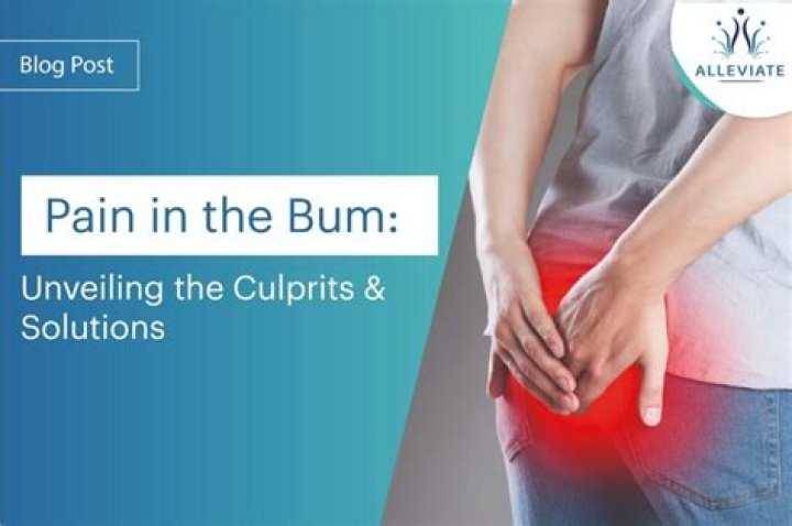 Why is my left buttock swollen?