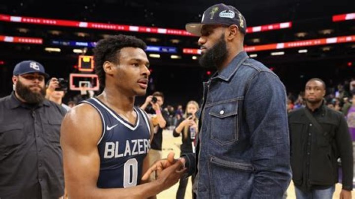 Will LeBron James play with his son?