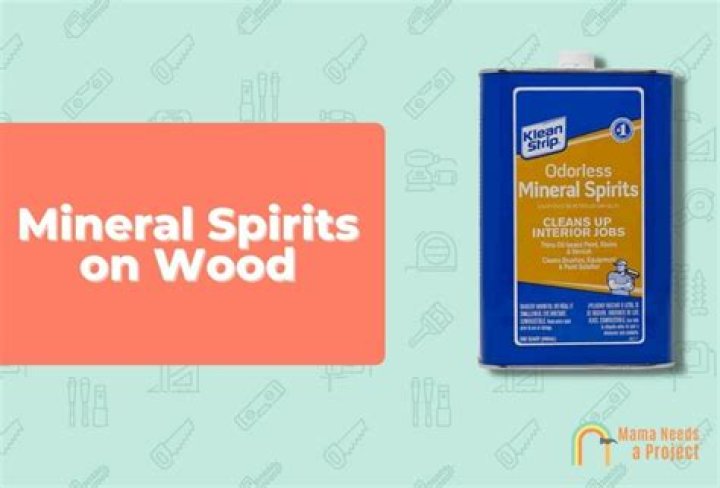 Will mineral spirits take stain off wood?
